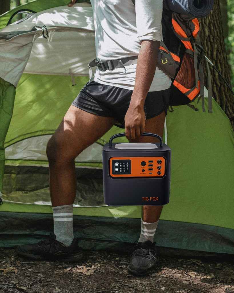 T500 Solar Portable Generator 500W 540Wh Lightweight Off-Grid Power Supply for Camping RV and Outdoor Use