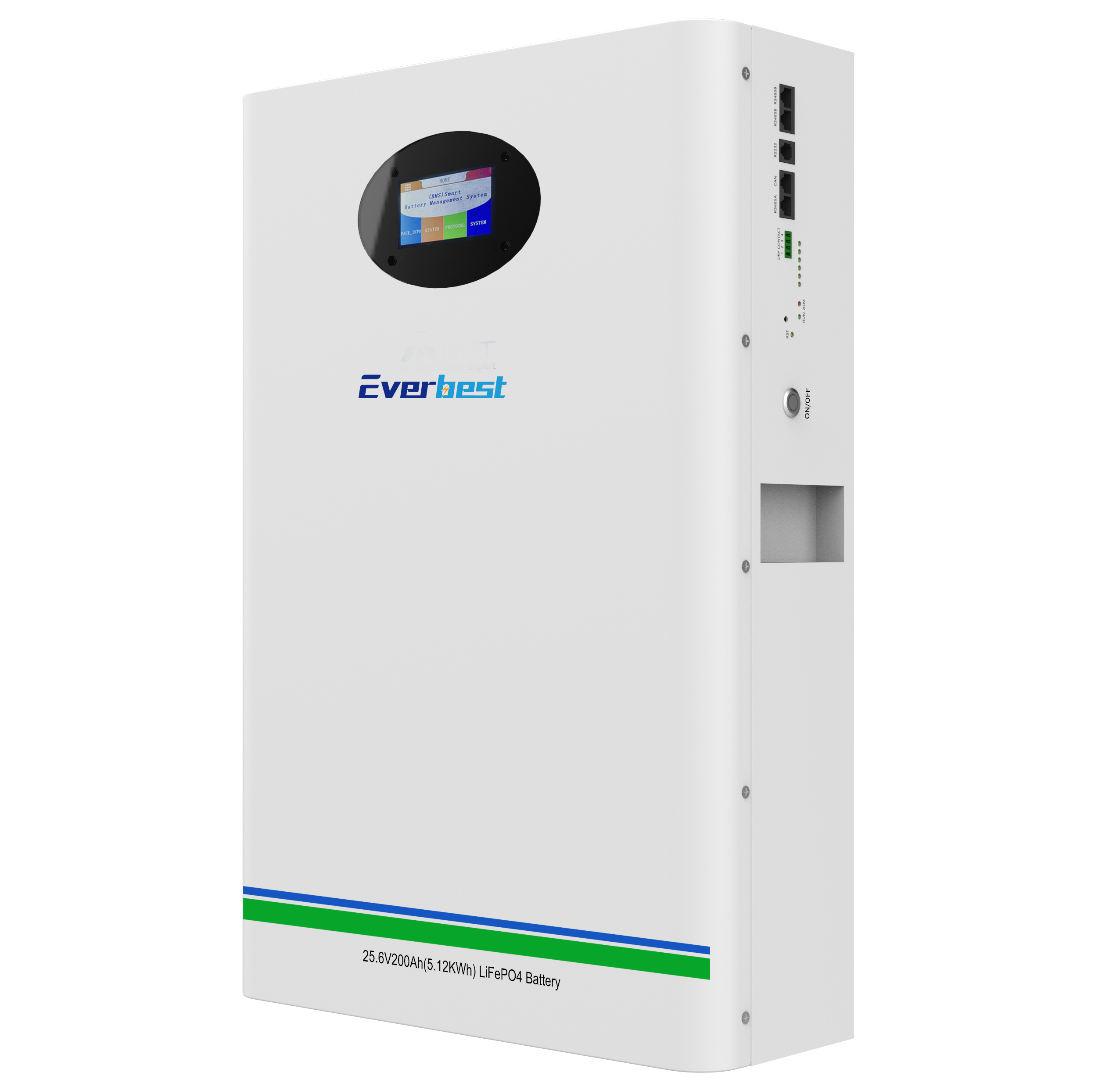 Deep Cycle LiFePO4 Lithium Ion Battery Pack 51.2V 100ah High-Cycle Life for Solar Energy Storage System