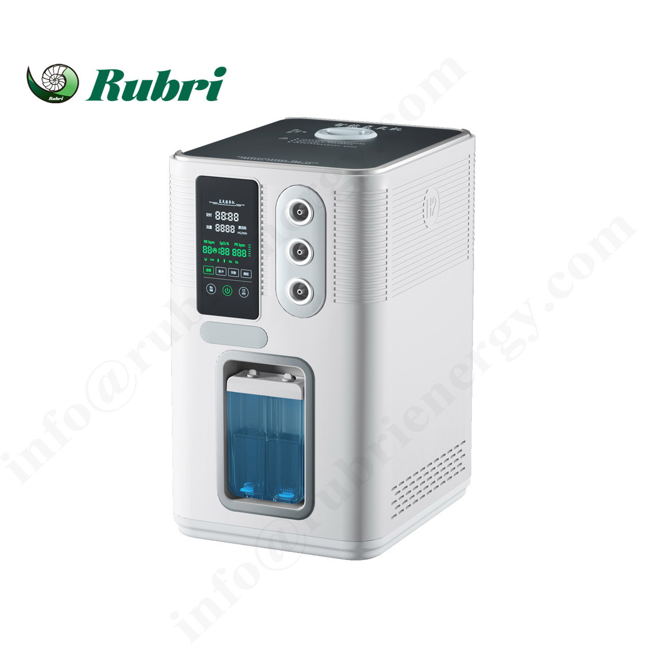 900ml/min 99.99% Hydrogen Inhalation Machine SPE+PEM Technology with Nafion 117 Membrane for Home and Medical Use