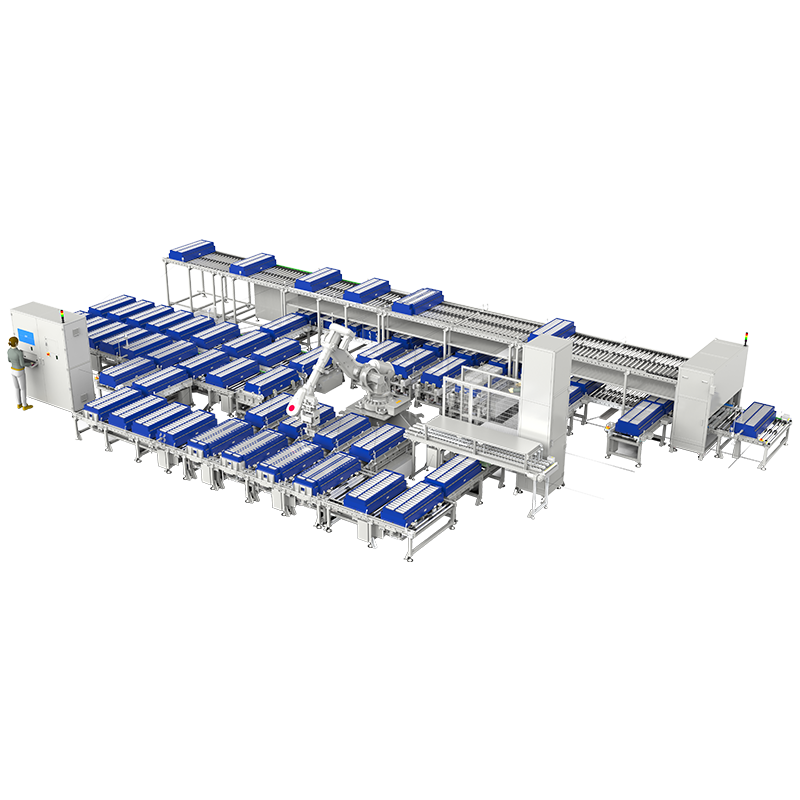Sorting System for Prismatic Cell with Customizable Ranking and Programmable Grading by Voltage, ACIR, DCIR, K Value, Capacity