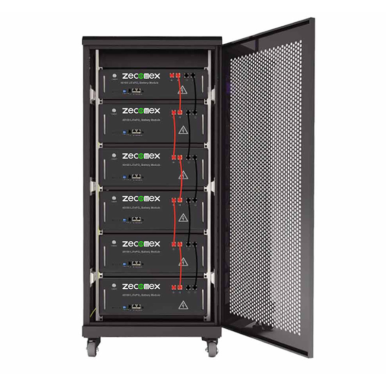 Rack LiFePO? Battery Storage Module 5kWh 10kWh 14.8kWh High-Cycle Life for Solar Energy Storage Zeconex