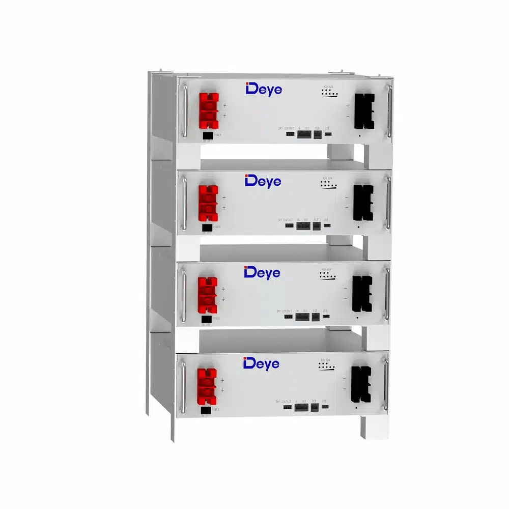 Deye Battery 5.12KWH Stackable Wall-Mounted for Solar Energy Storage and Backup Power
