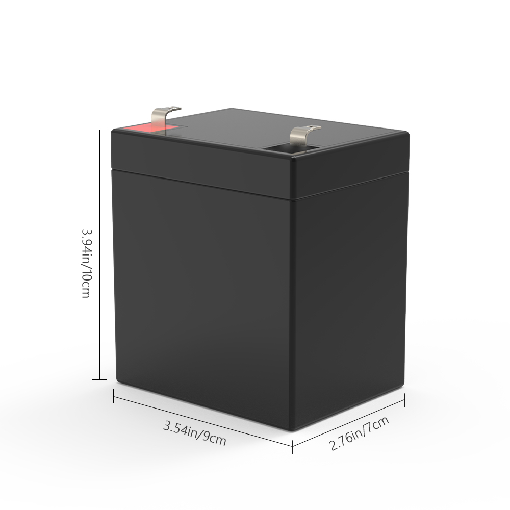 12.8V 6AH LiFePO4 Lithium Battery Lightweight Compact Design for Solar Storage, UPS Backup, RVs and Camping Trailers Everbest