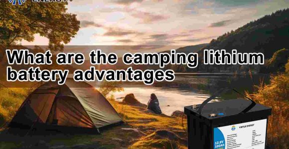Camping Lithium Battery 12V 100Ah LiFePO4 for Outdoor RV Power Supply VirtueBattery