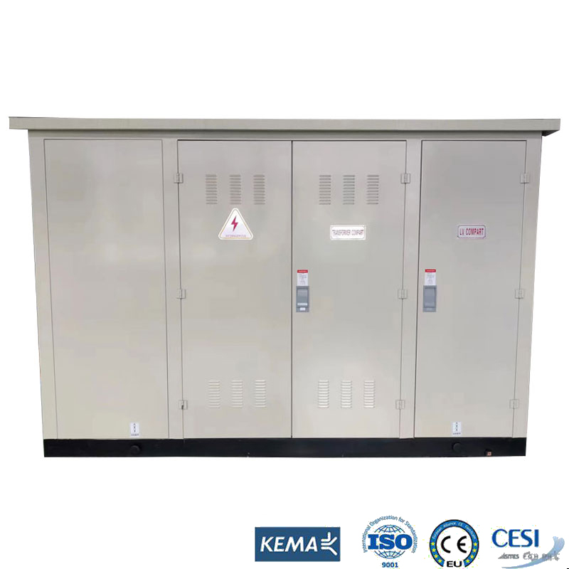 High Tension Substation 33kV 400-20000kVA Compact Integrated Transformer Station for Urban and Rural Power Distribution