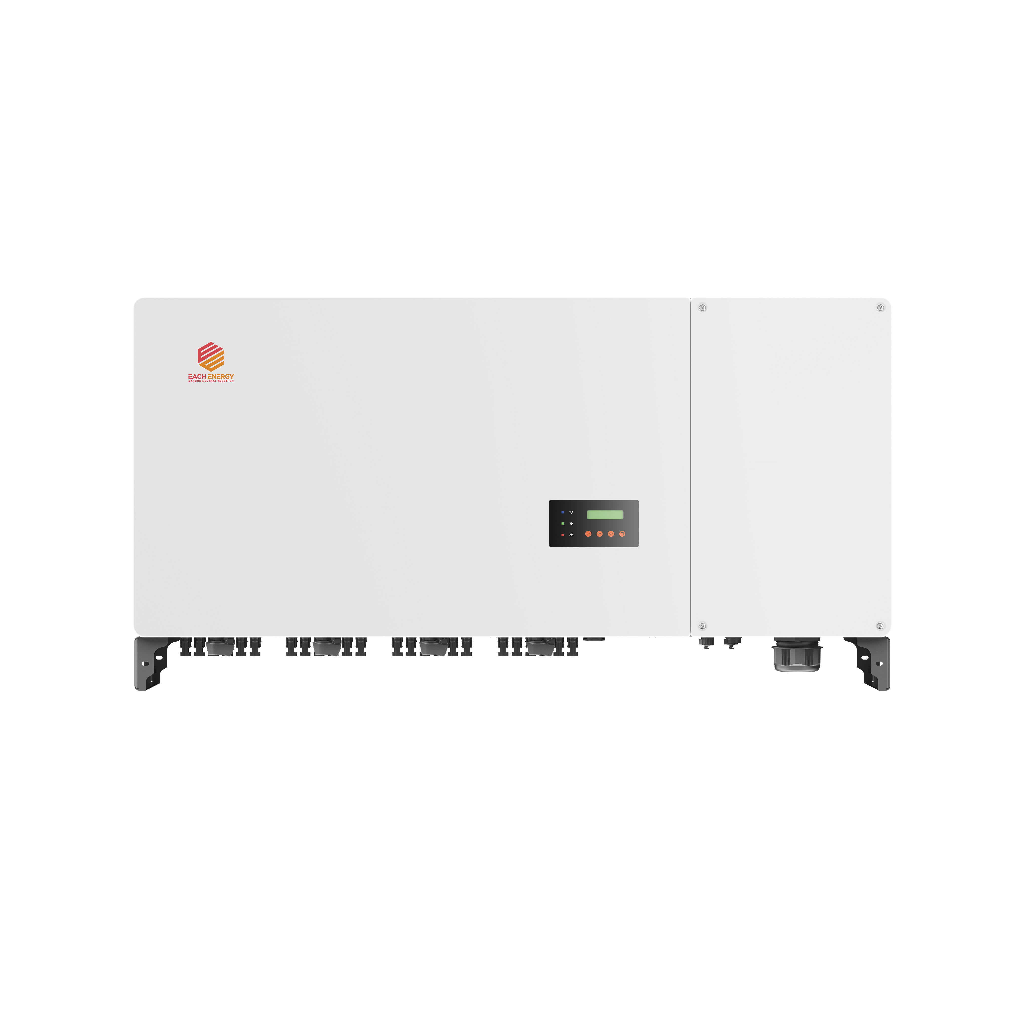 EET120K/125K/130K/136K/140K/150K-M1 Three Phase On-grid Inverter 98.8% Efficiency, 12 MPPTs for Solar PV Systems
