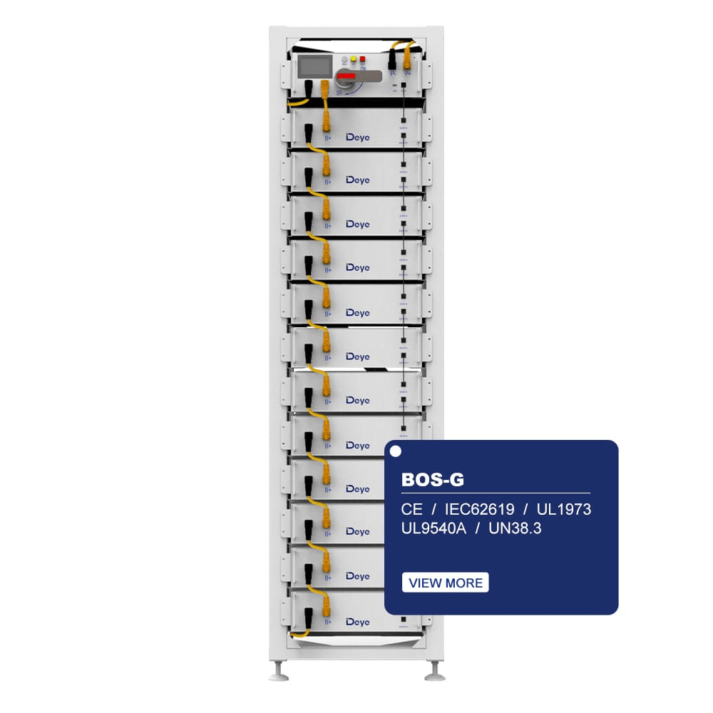 Deye BOS-GM5.1 5.12KWH High Voltage LFP Battery 51.2V for Residential and Commercial Energy Storage