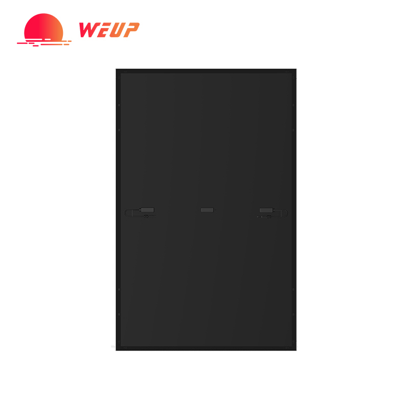 N-Type 450W 440W All Black TOPCon Solar PV Panel High-Efficiency Full Black Module for Residential and Commercial Rooftop Installations WEUP