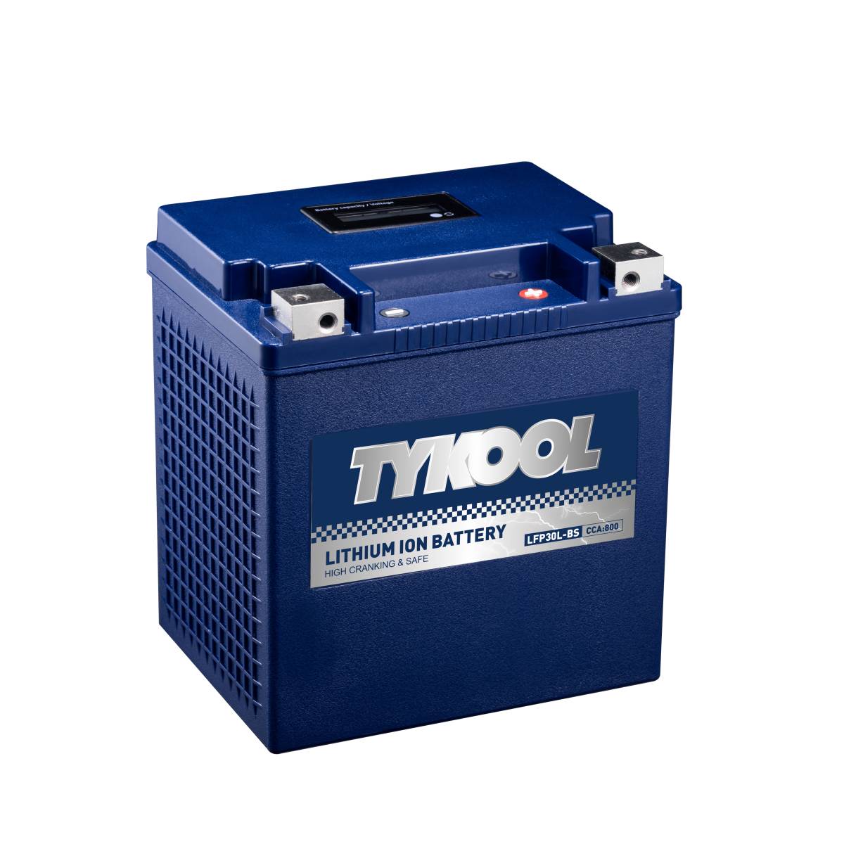 YTX30L-BS Motorcycle Lithium Battery 20Ah 12.8V LiFePO4 for Motorcycles Scooters Powersports TYKOOL