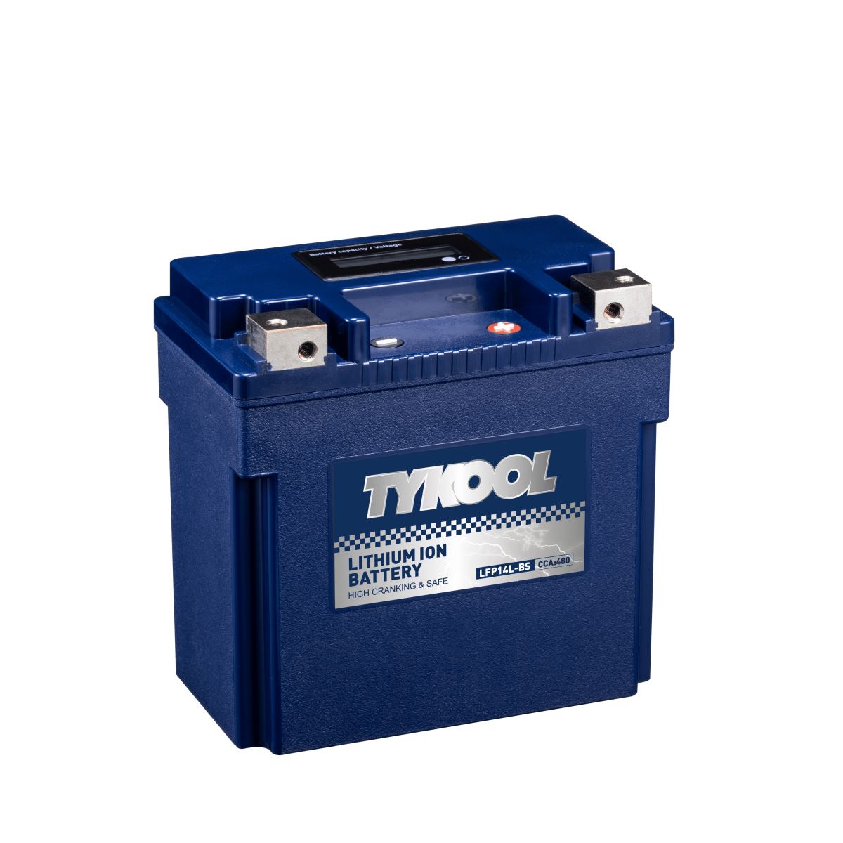 YTX14L-BS Motorcycle Lithium Battery 10Ah 12.8V LiFePO4 for Motorcycles Scooters Powersports