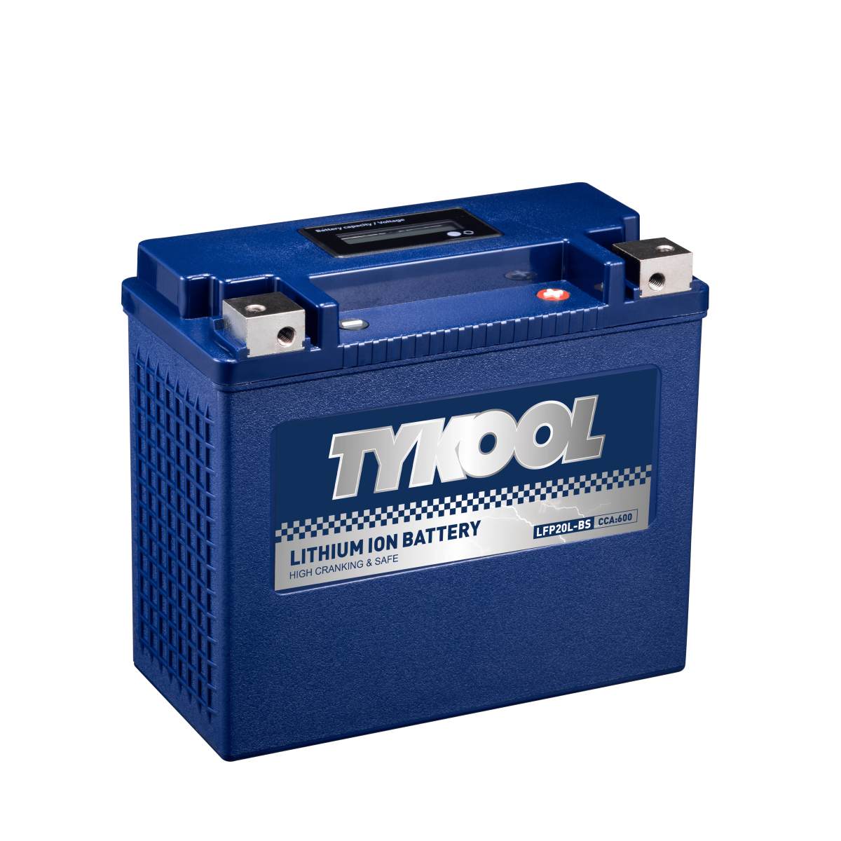 YTX20L-BS Motorcycle Lithium Battery 12.8V 12Ah LiFePO4 High CCA 600 for Motorcycles Scooters Powersports StarlitePower