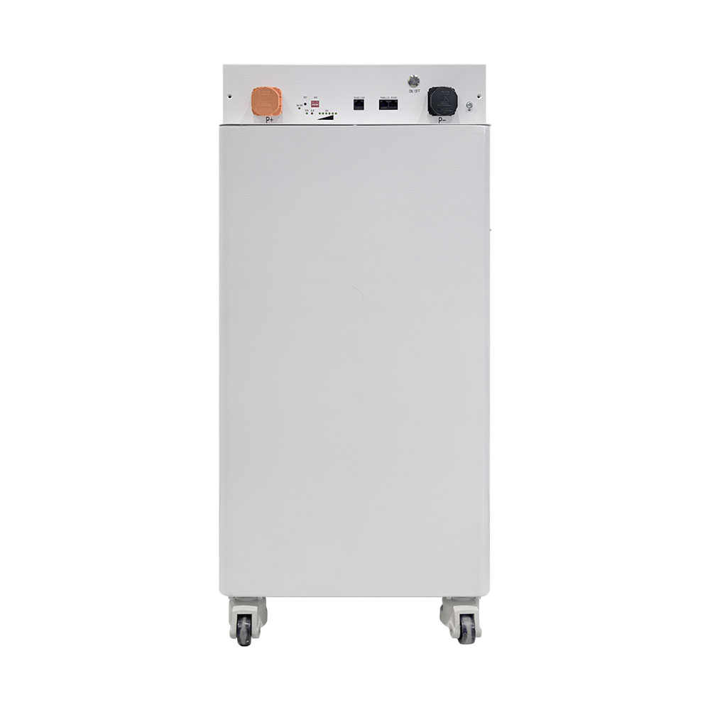 GoKWh 51.2V 340Ah 17kWh LiFePO4 Battery Storage with Bluetooth, LCD & Wheels for Home and Commercial Energy Storage