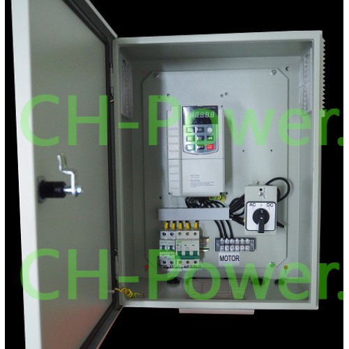 Solar Inverter 1HP/750W 90-130Vac MPPT Integrated for 110V AC Water Pumping Systems