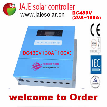 DC480V(30A-100A) solar controller PWM Charge Controller for Off-Grid Solar Systems JAJE