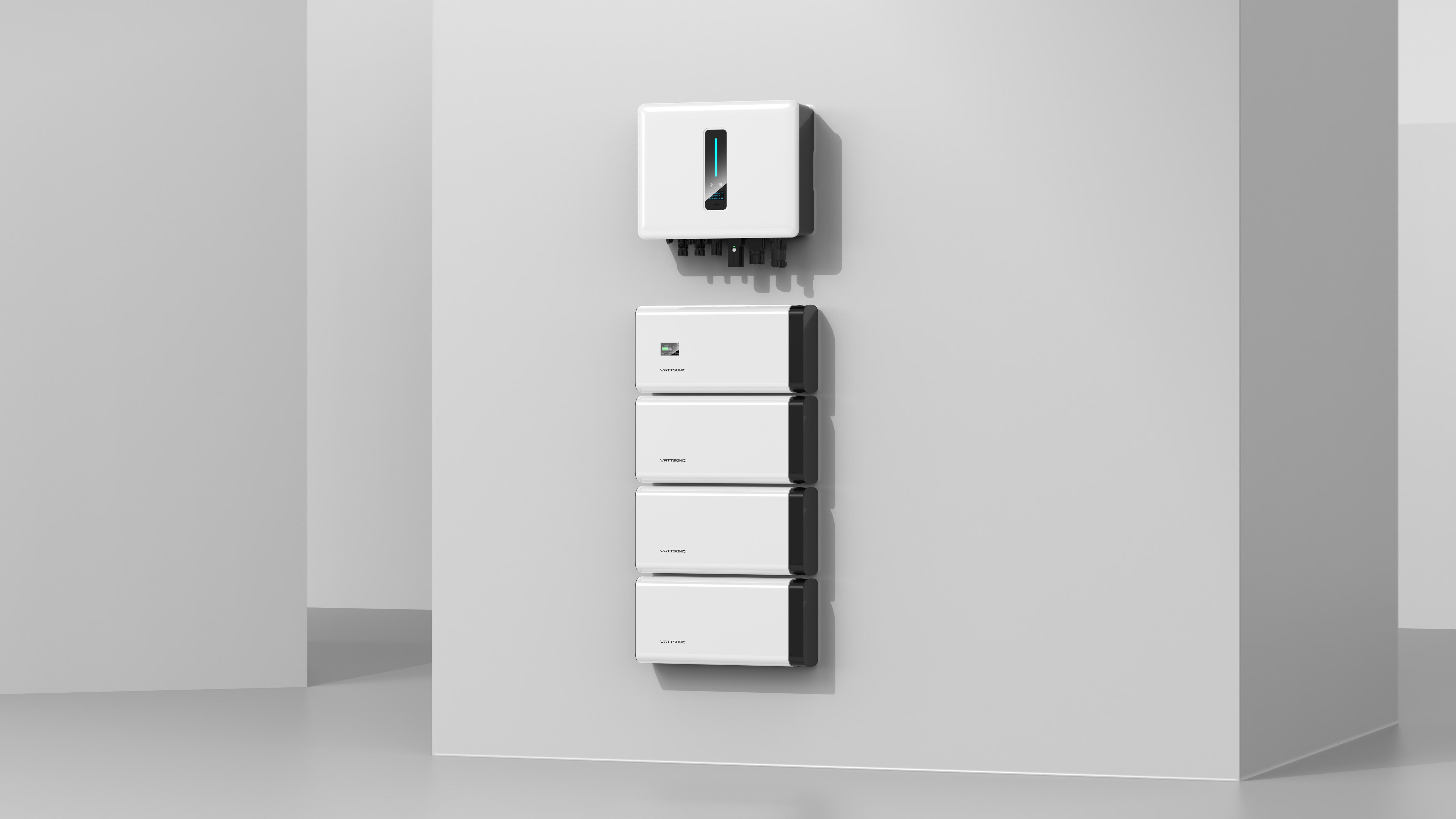 Wattsonic Li-HV Residential Single Phase Hybrid 11.5-30.7kWh High Voltage Battery Storage System for Home Energy Backup