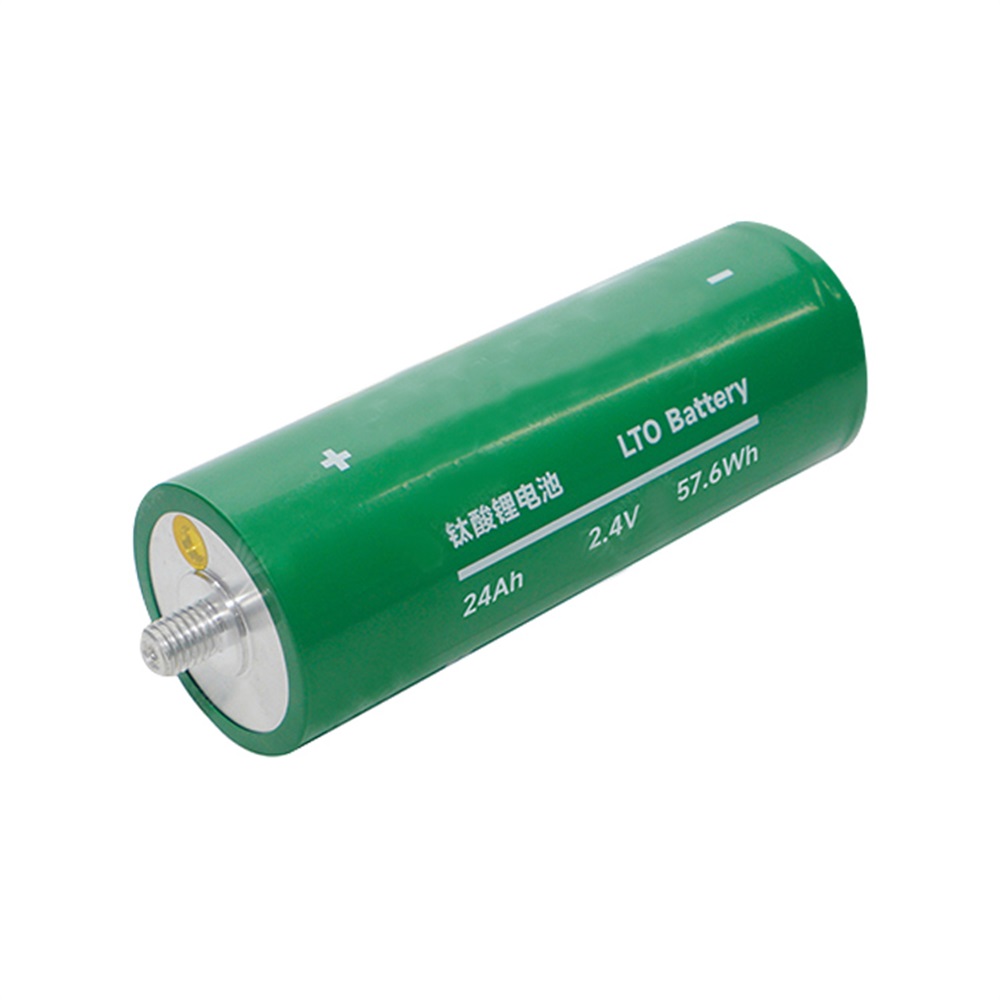 2.4V 24Ah LTO Lithium Titanate Battery High-Rate Fast-Charging for Energy Storage and Industrial Applications