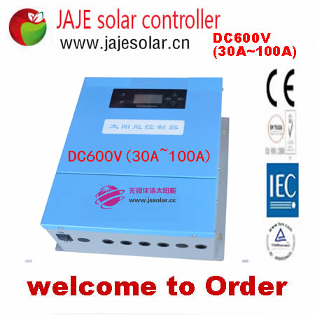 DC600V(30A-100A) Solar Charge Controller PWM Charging 600V Battery System for Off-Grid Renewable Energy JAJE