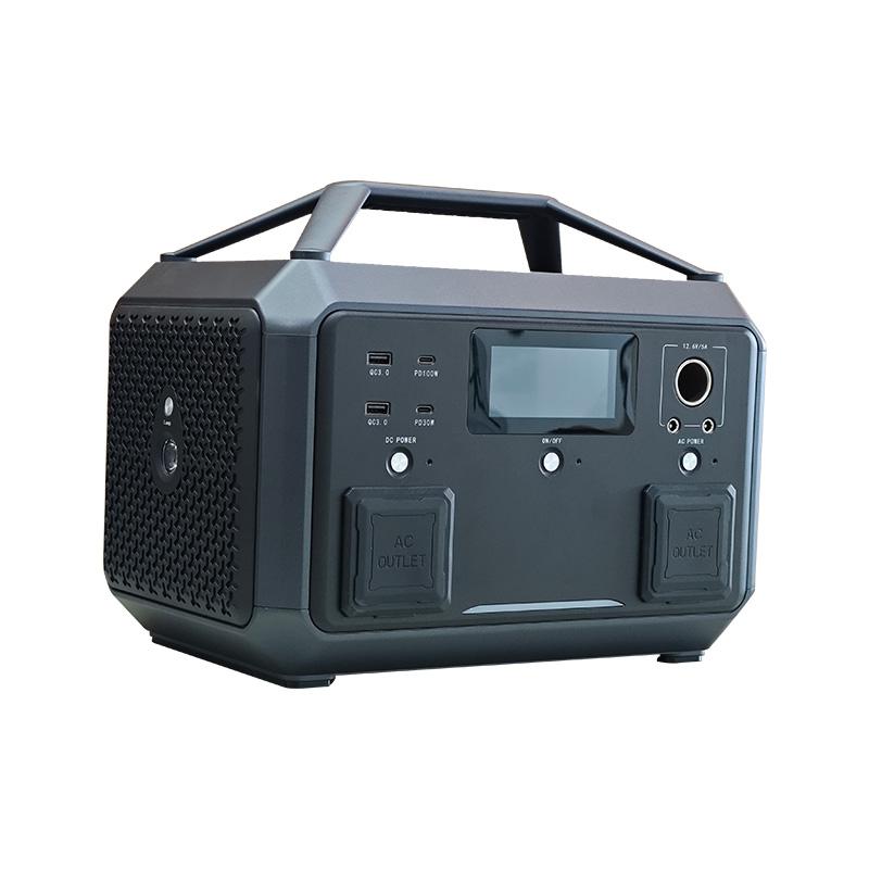700W Portable Power Station 537Wh LiFePO4 Battery Fast Charging for Camping Outdoor Emergency Backup ENECELL