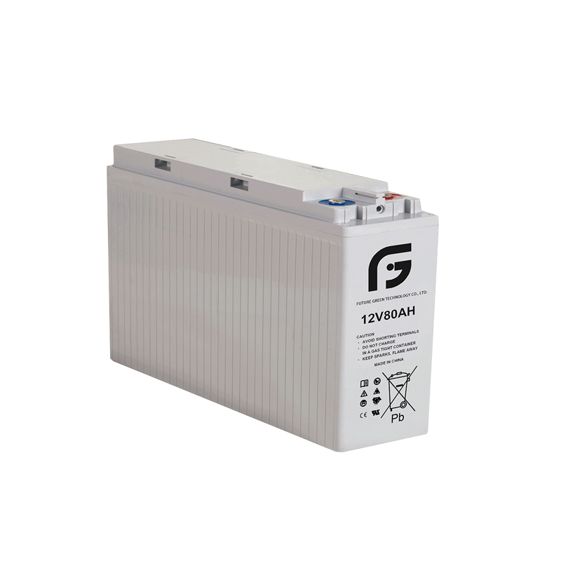 FGET 12V85AH-F High Efficiency Front Terminal Storage Battery Low Self-Discharge Long Service Life 10-Year Float Design for Telecom and UPS Systems