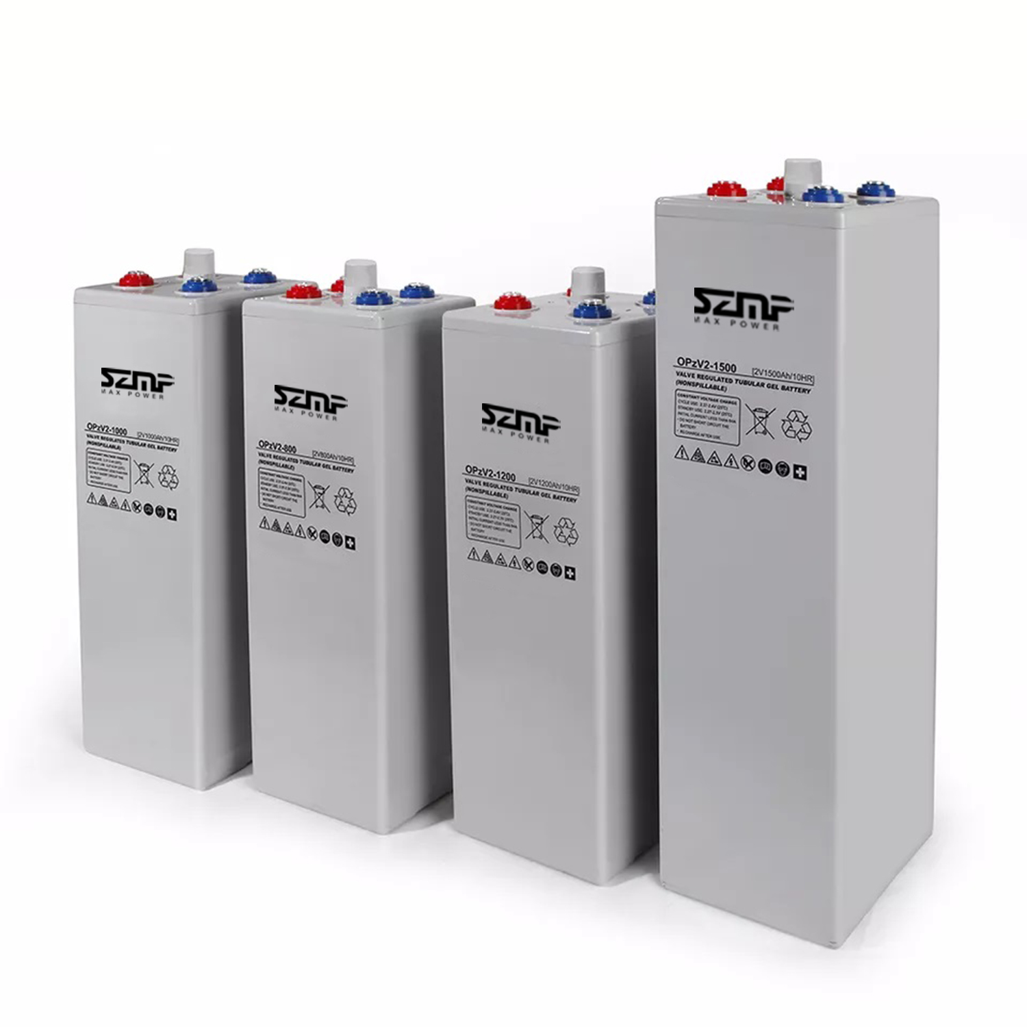 OPZV 2V 1000Ah Lead Acid Battery Deep Cycle Long Life for Solar Energy Storage and Telecom Backup Guangdong