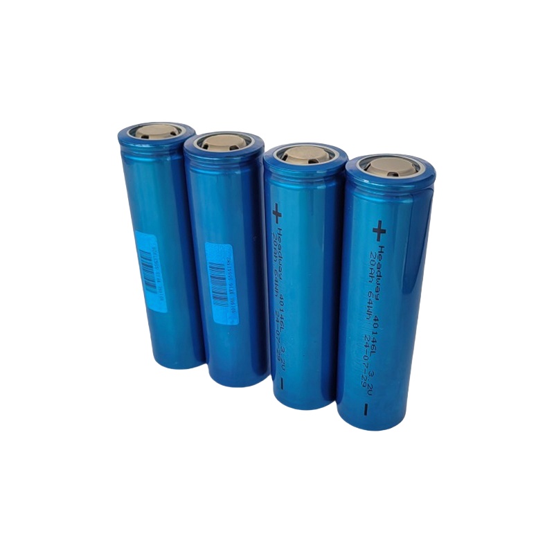 40146L 3.2V 20Ah Cylindrical Lithium Ion Battery Cells LiFePO4 High Cycle Life for Solar Energy and Electric Vehicles