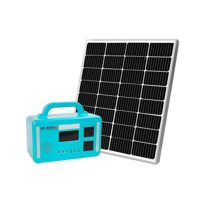 PowerTanK300 300W AC DC Solar Generator Set 192Wh LiFePO4 Battery Portable Power Station for Outdoor Camping and Home Backup