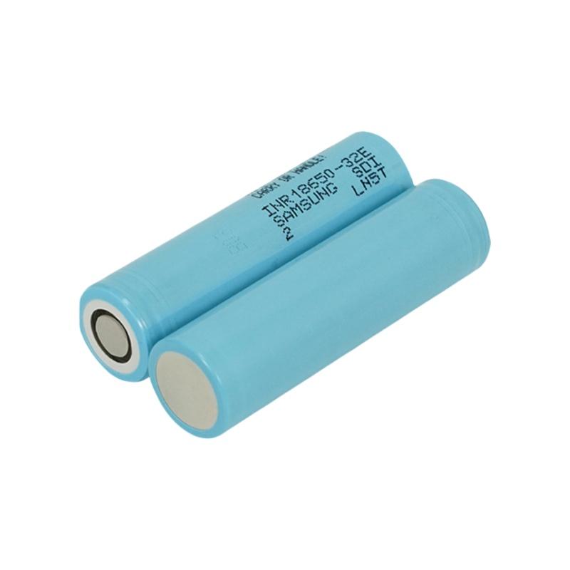 Samsung INR18650 32E 3.65V 3200mAh Lithium 18650 Battery Cell High-Capacity NMC for E-Bike, E-Scooter, Flashlight Samsung