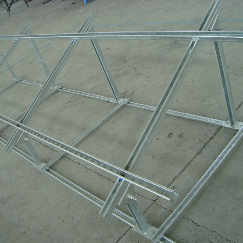 Flat Roof Mount for Solar Panel No Roof Penetration Waterproof Easy Installation for Commercial Rooftop Solar Projects