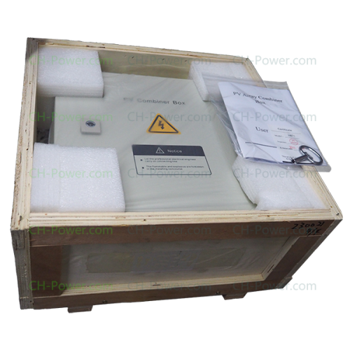 Solar PV Combiner Box 16inputs 1000Vdc IP65 Waterproof Surge Protection for Outdoor Solar Arrays CH-Power