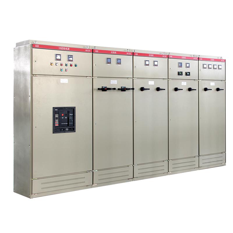 GGD Low voltage Fixed Complete Switchgear High Breaking Capacity 500kA Thermal Stability Industrial Power Distribution