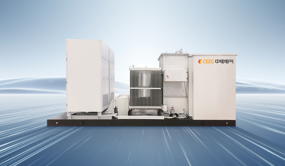 Box-type Substation 1000-2000kW IP54 Dual-winding/Split Transformer for Photovoltaic Power Plants