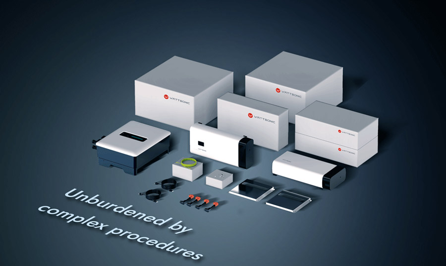 Residential Three-Phase Hybrid AIO ESS 6 kW to 20 kW Flexible Configuration for Home Energy Storage Wattsonic