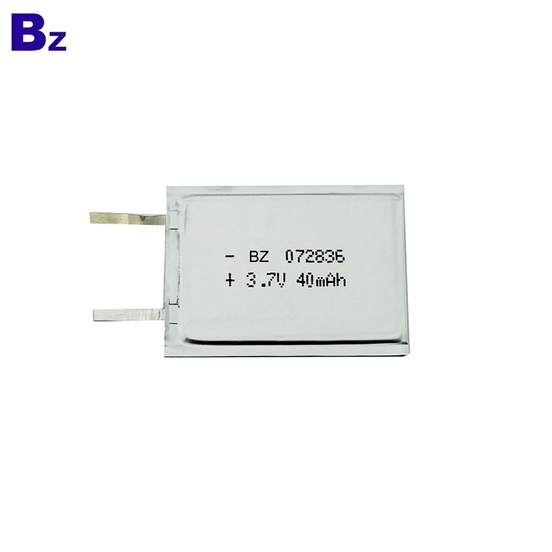 Lipo Battery 3.7V 40mAh Super-thin Rechargeable for Intelligent Card BENZO