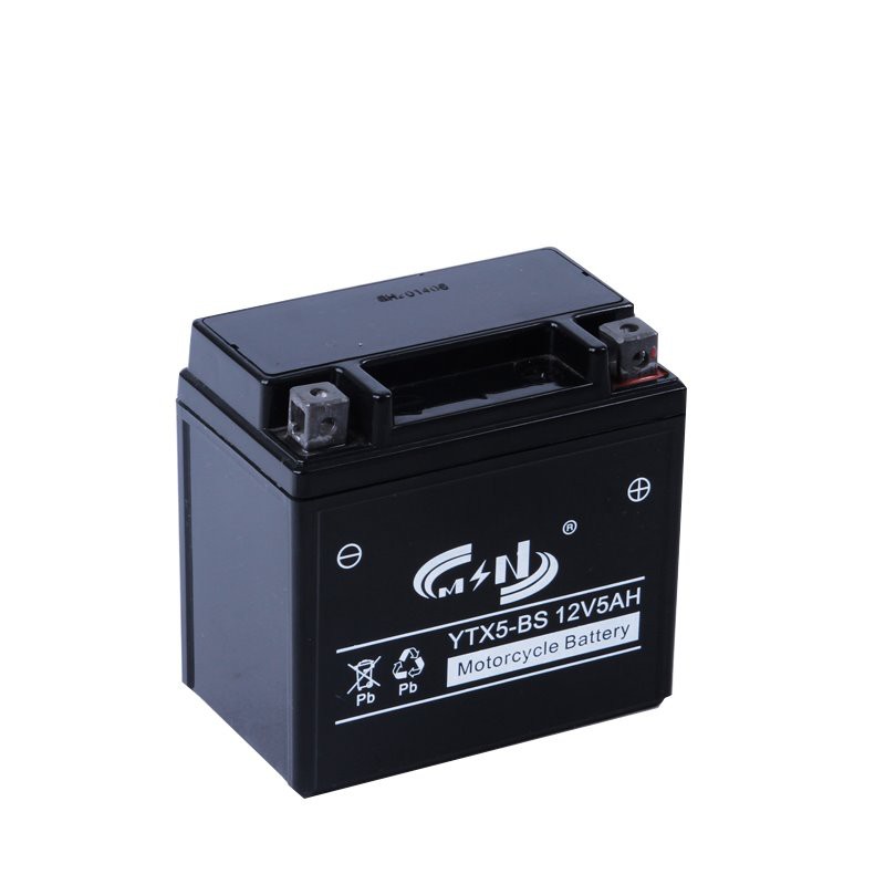YT5AL Motorcycle Battery 12V High CCA Maintenance-Free for Reliable Starting MSN