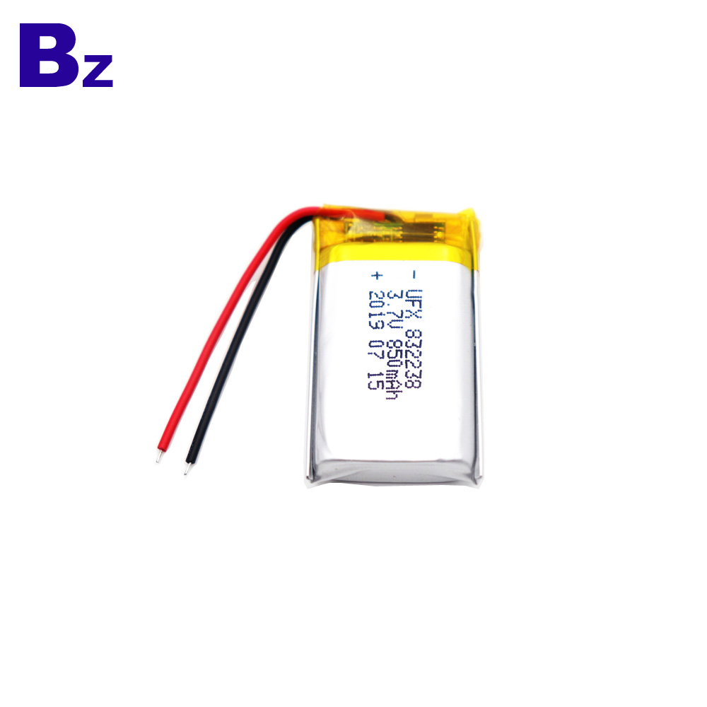 Bluetooth Speaker Li-Polymer Battery 850mAh 3.7V with Wire for Portable Audio Devices UFX