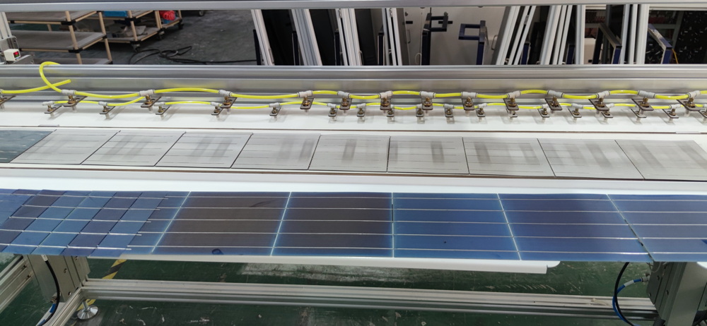 Tabber Stringer Machine 1200 PCS/Hour Solar Cell Welding for PV Panel Production Ooitech