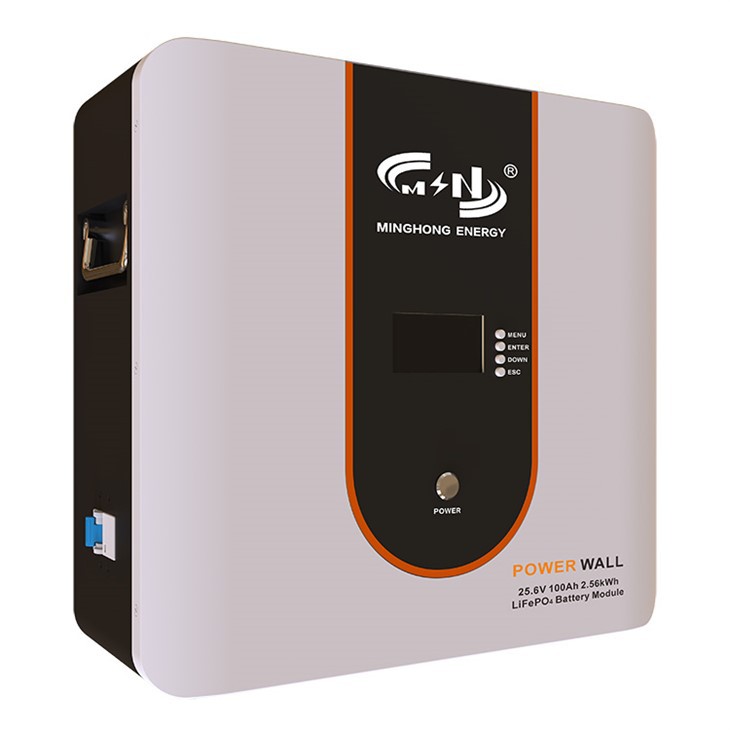 25.6V 100Ah Powerwall LiFePO4 Battery Wall-Mounted Home and RV Energy Storage Solution