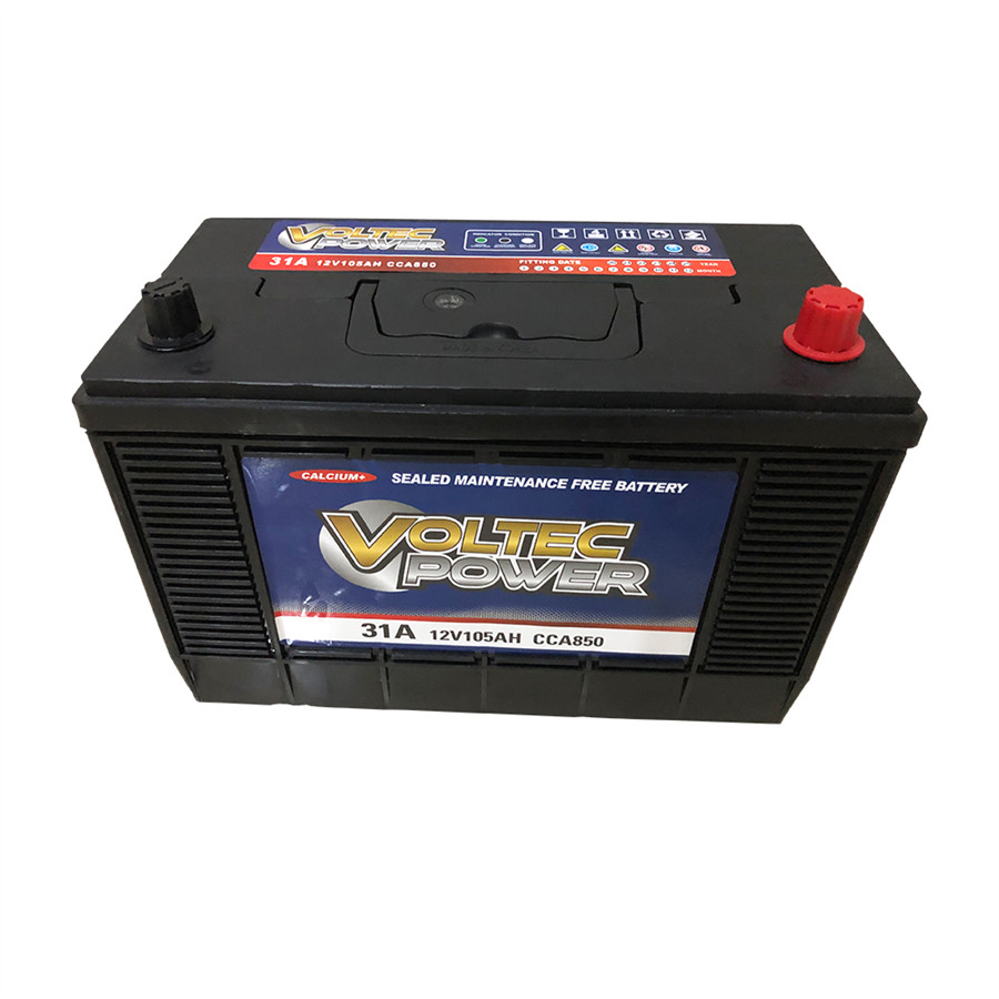 South Africa Sealed Maintenance Free Auto Battery Calcium-Calcium Technology JIS DIN BCI Standards for Cars Trucks SUVs VOLTEC