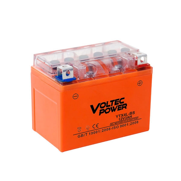 SMF Gel Motorcycle Battery Maintenance-Free High-Capacity 12V for Motorcycles and Scooters VoltEC