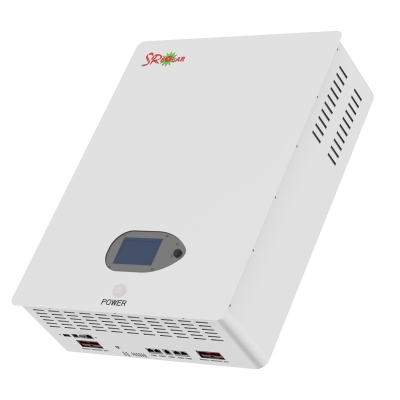5KW Powerwall 51.2V 100Ah LiFePO4 Battery Wall-Mount Energy Storage for Home and Commercial Use SRSOLAR