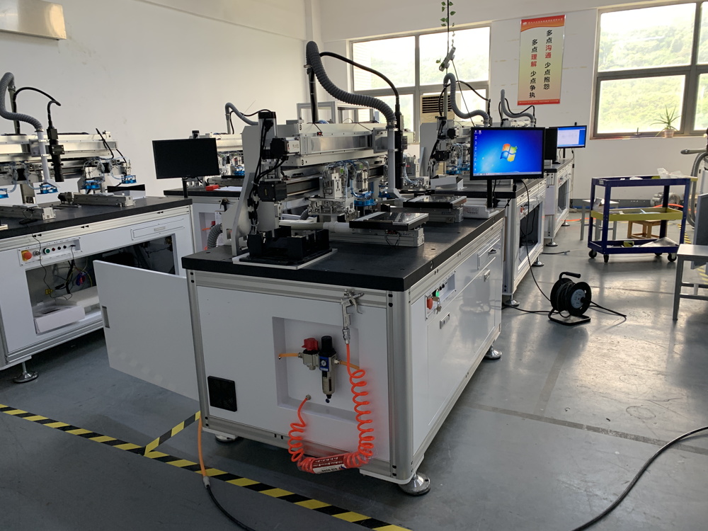 Fiber Laser Cell Scribing Machine 20W 1064nm 245x245mm Working Area for Solar Panel Manufacturing