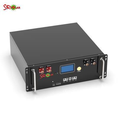 Lifepo4 Battery 51.2V 100Ah Rack Mount for Solar Energy Storage SRSOLAR
