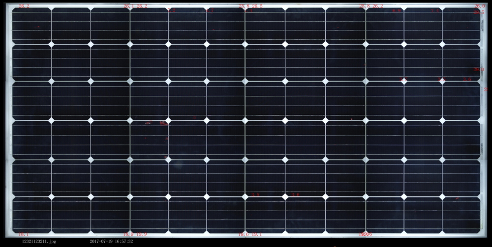 Online Automatic Solar Module EL Defect Tester with Visual Inspecting Function High-Speed ≤24s Testing for Cracks Black Spots Ooitech