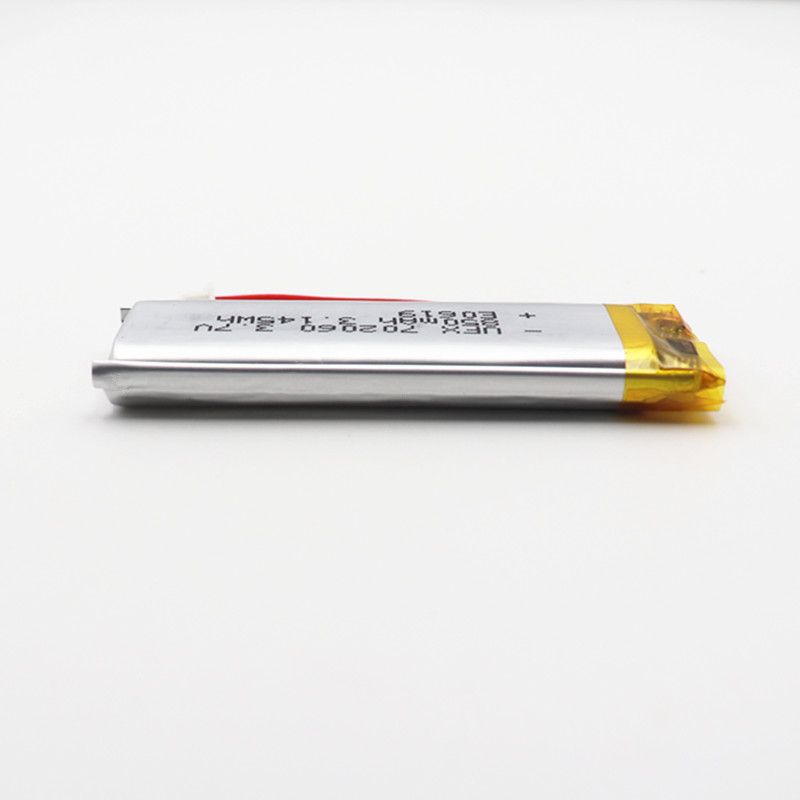 Li-polymer Battery 3.7V 850mAh High Energy Density for Fluorescent Lights UFX