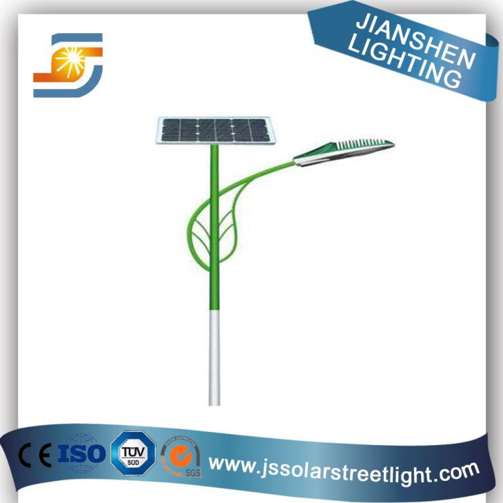 IP65 Bridgelux 30W Solar LED Street Light System High Efficiency Outdoor Lighting for Roadway Jiansheng