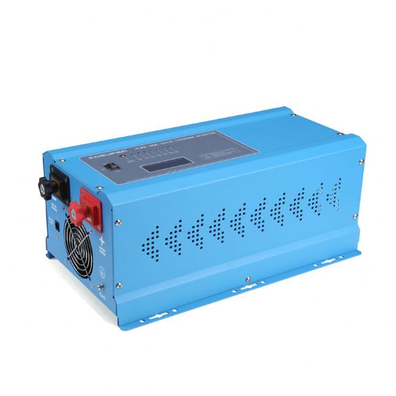 7000W Pure Sine Wave Inverter Charger 24V/48V 100-240VAC Off-Grid Power Supply for Solar Systems and Home Backup