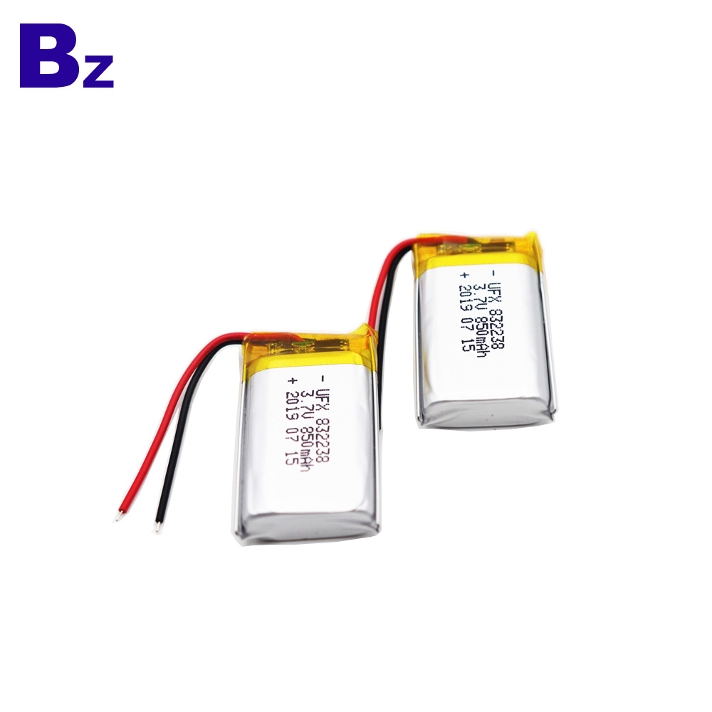 Bluetooth Speaker Li-Polymer Battery 850mAh 3.7V with Wire for Portable Audio Devices UFX