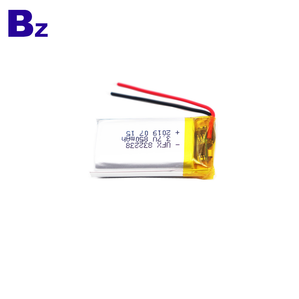 Bluetooth Speaker Li-Polymer Battery 850mAh 3.7V with Wire for Portable Audio Devices UFX