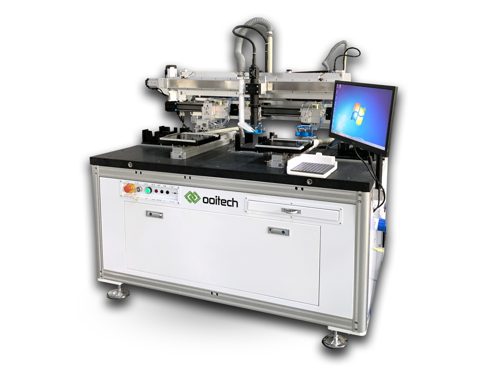 Fiber Laser Cell Scribing Machine 20W 1064nm 245x245mm Working Area for Solar Panel Manufacturing