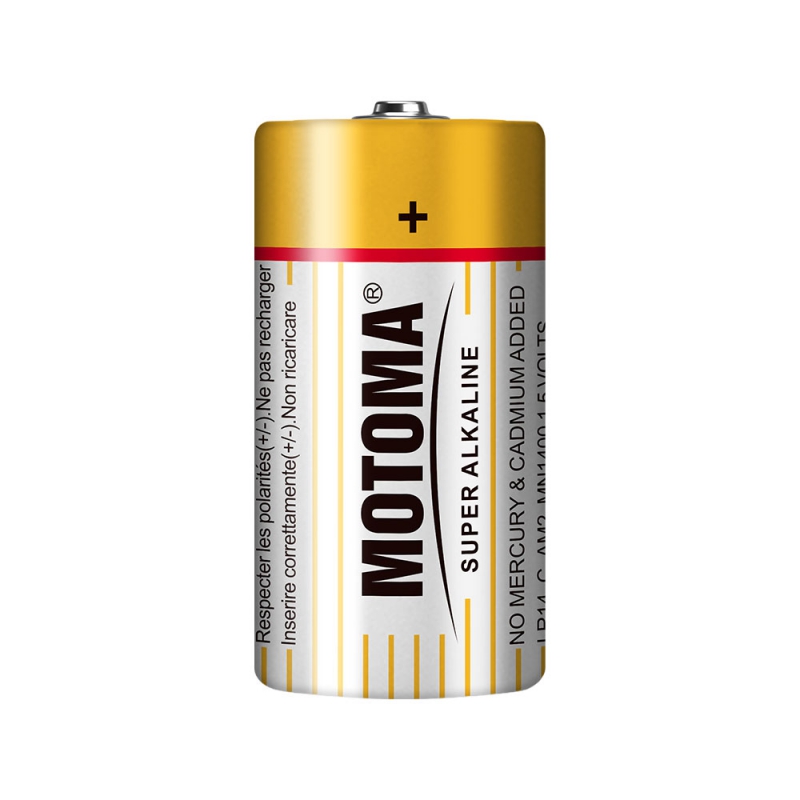 C Size Alkaline Battery 1.5V High-Performance for Toys and Flashlights